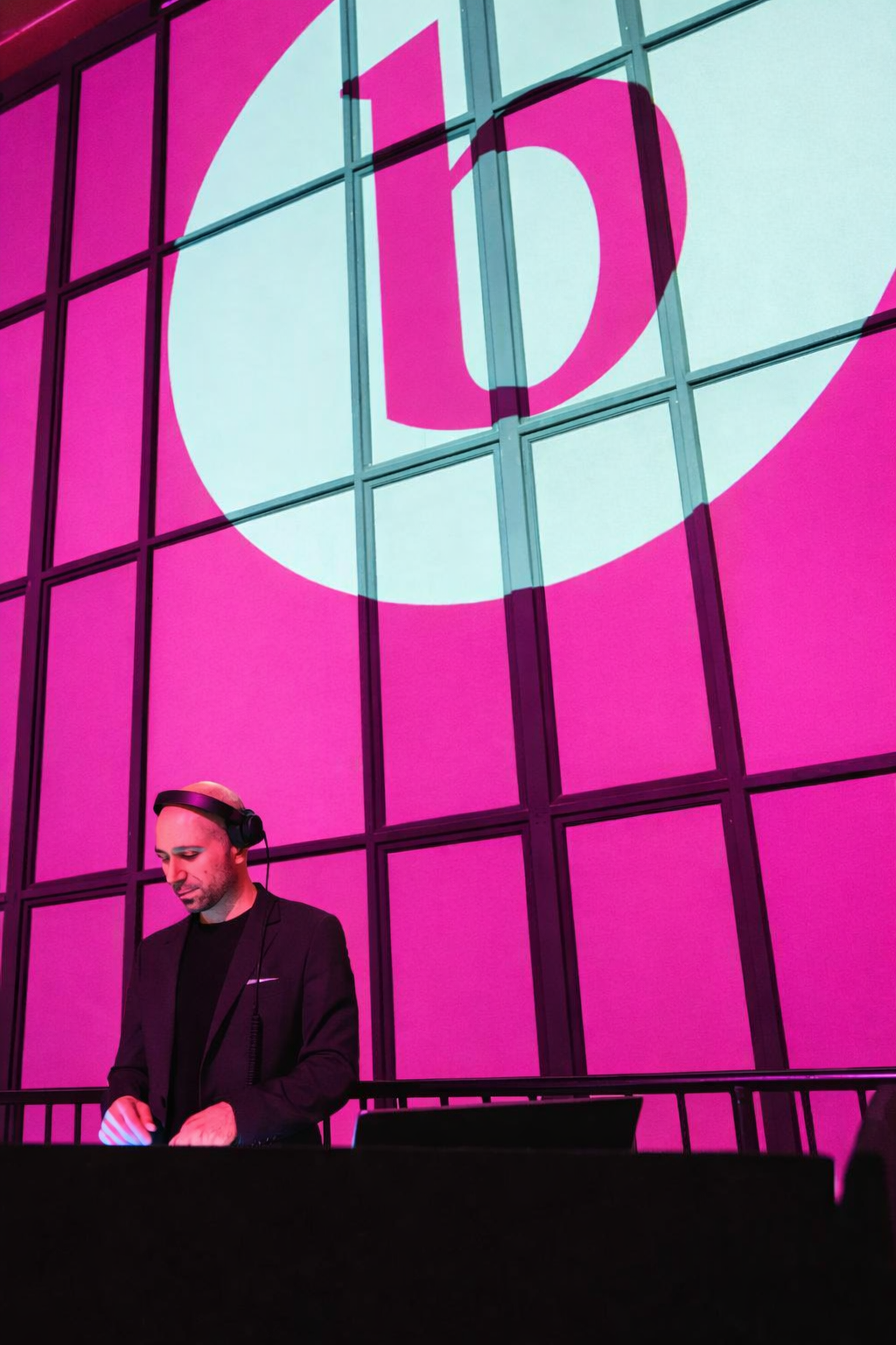 B.MILLS performing at a branded event in New York City