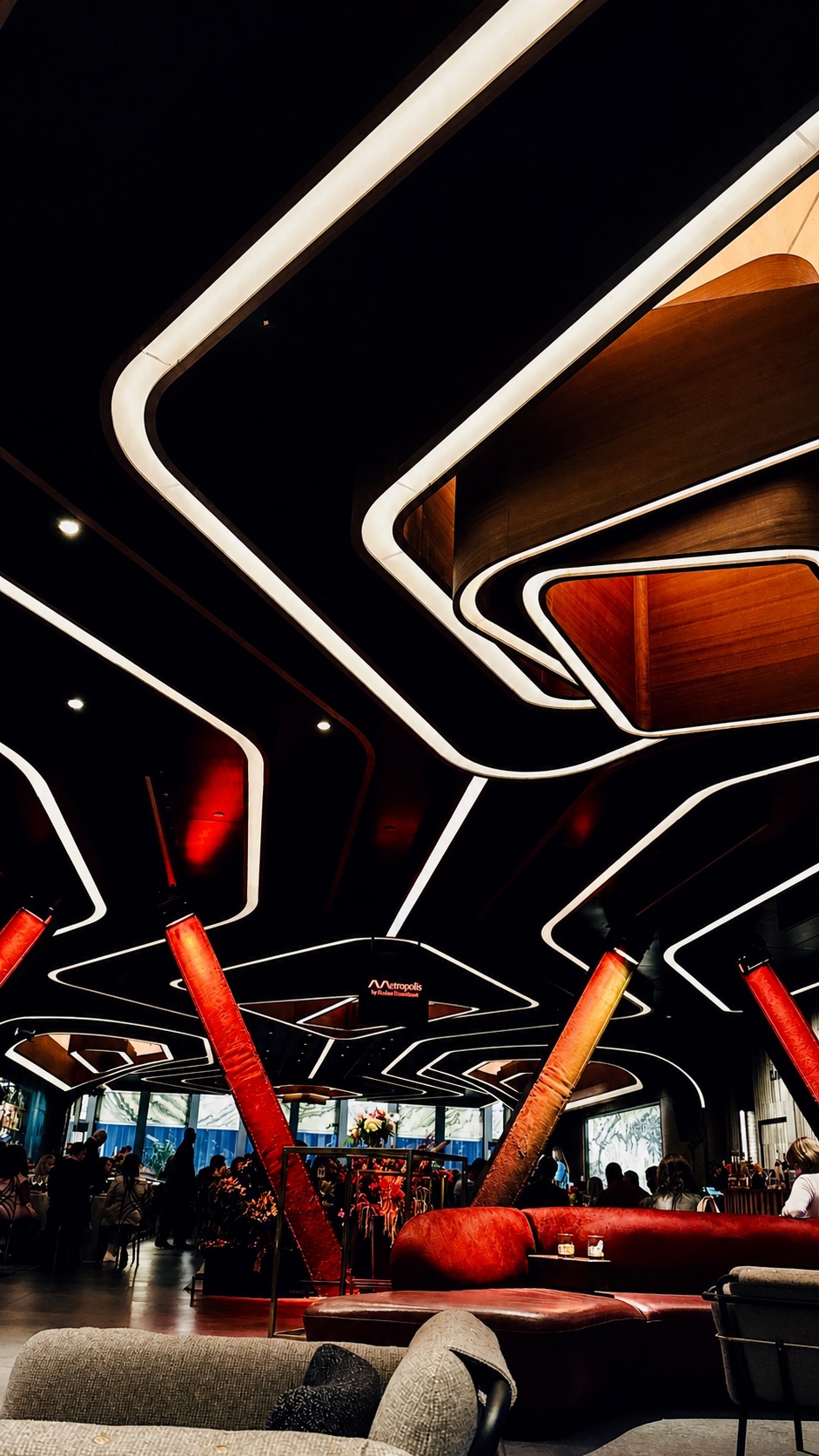 Venue architecture and interior layout