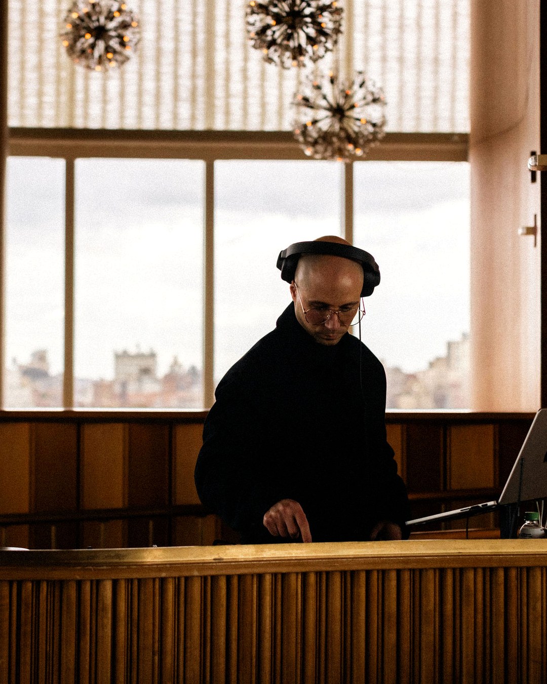 B.MILLS providing music direction for a brand event at Boom at The Standard, High Line